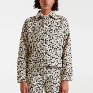 Chaqueta vaquero con estampado Tofu