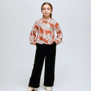 Top de manga larga estampado Tano