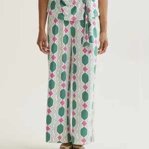 Pantalón con estampado Geometric