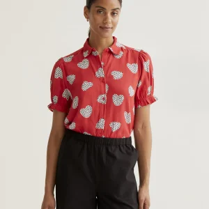 Camisa con estampado Harmony Red