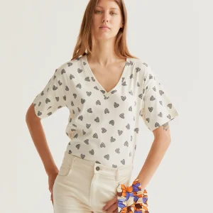 Camiseta con estampado Ladybug Black