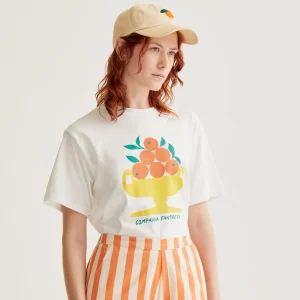 Camiseta con estampado Compañía Fantástica