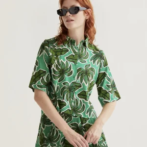 Camisa con estampado Palm Tree