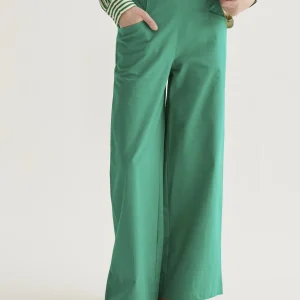 Pantalón 100% algodón verde