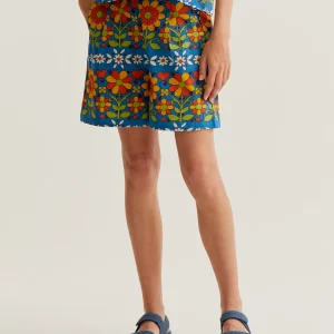 Shorts con estampado Garden