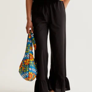 Pantalón 100% algodón negro