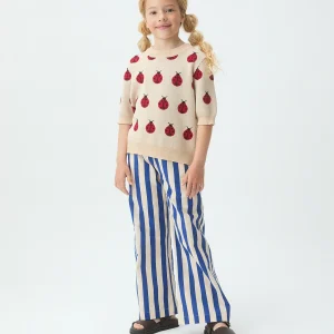 Jersey de punto de niña con estampado Red Coccinella