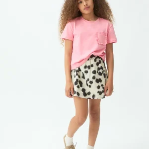 Camiseta 100% algodón de niña rosado