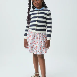 Falda corta de niña con estampado Cute