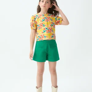 Top de niña con estampado Citrus