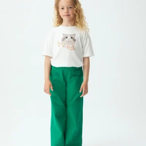 Camiseta de niña con estampado de Gatito