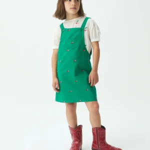 Pichi de niña 100% algodón con estampado Cherries