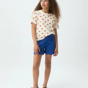 Shorts de niña 100% algodón azul marino