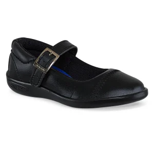 Zapatos Colegio Lorik Negro-Negro Croydon para Niña