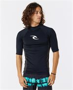 LICRA RIP CURL MANGA CORTA BLACK