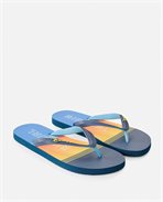 CHANCLAS RIP CURL BREAKER BLOOM NAVY YELLOW
