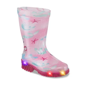 Botas Lluvia Crisyel Rosa Croydon para Niña