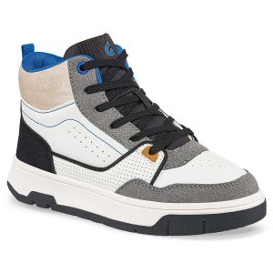 Tenis Urbanos Yinko Beige-Gris Los Gomosos para Niño