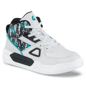 Tenis Urbanos Virwo Blanco-Negro Los Gomosos para Niño