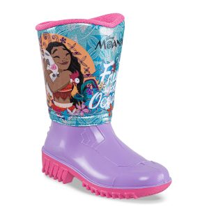 Botas Lluvia Moana Princess Lila-Fucsia Disney para Niña