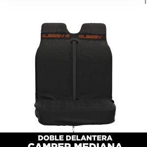 FUNDA SILLÓN “GLASSY” IMPERMEABLE PHANTOM DOBLE DELANTERA CAMPER MEDIANA (VW TRANSPORTER, OPEL VIVARO,TRAFIC,TRANSIT CUSTOM,ETC)