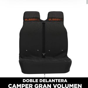FUNDA SILLÓN “GLASSY” IMPERMEABLE PHANTOM DOBLE DELANTERA CAMPER GRAN VOLUMEN (FIAT DUCATO,IVECO DAILY,SPRINTER,MOVANO,CRAFTER,MASTER)