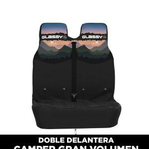 FUNDA SILLÓN “GLASSY” IMPERMEABLE MOUNTAIN DOBLE DELANTERA CAMPER GRAN VOLUMEN (FIAT DUCATO,IVECO DAILY,SPRINTER,MOVANO,CRAFTER,MASTER)