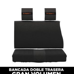FUNDA SILLÓN “GLASSY”  PHANTOM IMPERMEABLE DOBLE TRASERA GRAN VOLUMEN