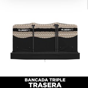 FUNDA ASIENTOS GLASSY TRIPLE TRASERA NORDIC