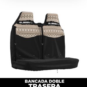 FUNDA SILLÓN “GLASSY” IMPERMEABLE FURGON MEDIANO BANCADA DOBLE TRASERA NORDIC
