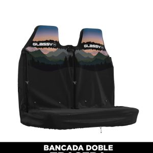 FUNDA SILLÓN “GLASSY” IMPERMEABLE FURGON MEDIANO BANCADA DOBLE TRASERA MOUNTAIN