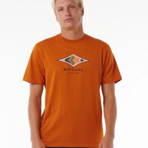 CAMISETA RIP CURL FILLER ORANGE AMBER