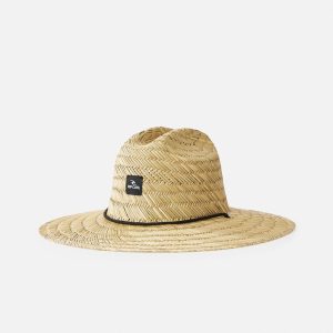 SOMBRERO RIP CURL BRAND STRAW HAT NATURAL