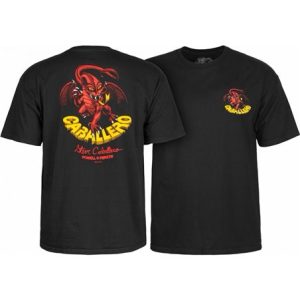 CAMISETA POWELL PERALTA CABALLERO DRAGON II BLACK TALLA S