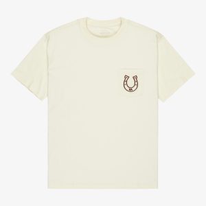 CAMISETA RVCA LUCKY YOU ANTIQUE WHITE