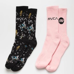 CALCETINES RVCA PARROTS CREW (2 PARES)