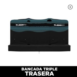 FUNDA ASIENTOS GLASSY TRIPLE TRASERA FIJI