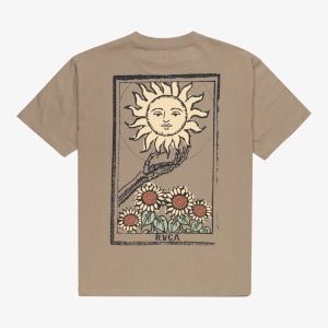 CAMISETA RVCA SUNFLOWER KHAKI