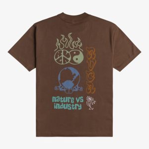 CAMISETA RVCA SCORCHED CHOCOLATE