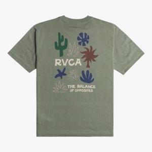 CAMISETA RVCA DESERT CUTS JADE.