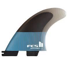 QUILLAS FCS II PERFORMER PC 3 FINS TRANQUIL BLUE TALLA M