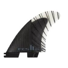 QUILLAS FCS II REACTOR PC CARBÓN 3 FINS BLACK CHARCOAL TALLA M