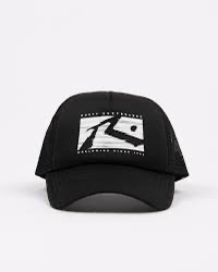 GORRA RUSTY T DOT TRUCKER BLACK