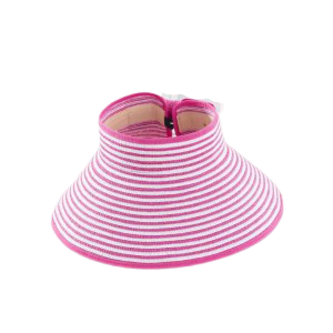 VISERA MUJER RAYAS ROSA