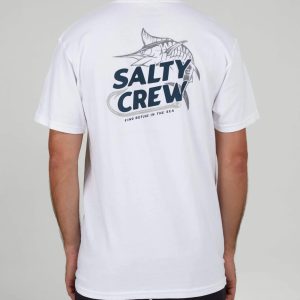 CAMISETA SALTY CREW HOOK UP WHITE