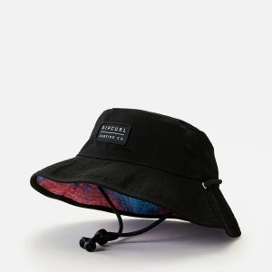 SOMBRERO REVERSIBLE NIÑ@ RIP CURL BLACK MULTI