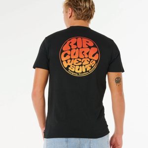 CAMISETA RIP CURL WETTIE PASSAGE BLACK