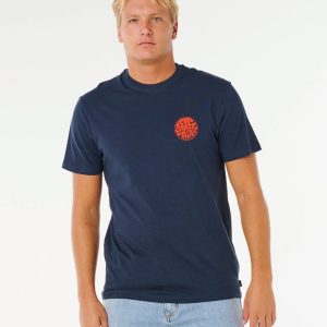 CAMISETA RIP CURL WETTIE ICON DARK NAVY