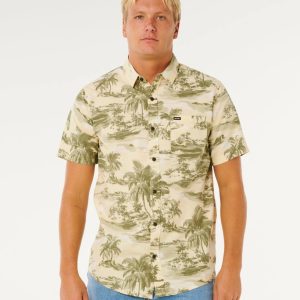 CAMISA RIP CURL SESSIONS VINTAGE WHITE