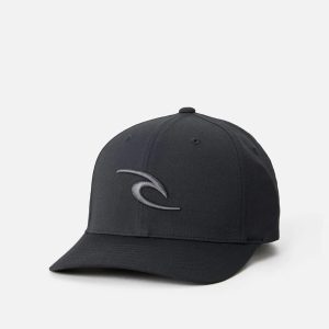 GORRA RIP CURL TEPAN 2.0 FLEXFIT BLACK